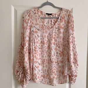 Leopard patterned blouse